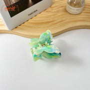 Kẹp bướm 2 lớp vân đá