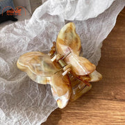 Kẹp bướm 2 lớp vân đá