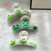 Kẹp càng cua lông ếch xanh