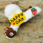 Kẹp tóc lông gấu Happy Day