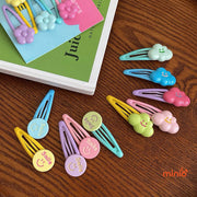 Set 5 kẹp tóc BB nhiều hình cute