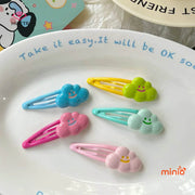 Set 5 kẹp tóc BB nhiều hình cute