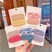 Set 2 kẹp vải dạ vintage