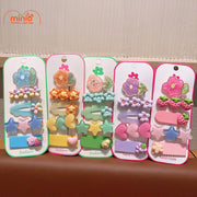 Vỉ 5 kẹp mái hoa