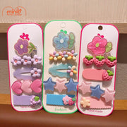 Vỉ 5 kẹp mái hoa