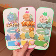 Vỉ 5 kẹp mái hoa