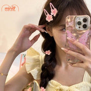 Vỉ 2 kẹp mái tách hoa đào