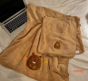 Set khăn tắm + khăn mặt Capybara