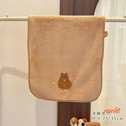 Set khăn tắm + khăn mặt Capybara