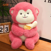 Khỉ hồng rút chuối S2 40cm