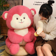 Khỉ hồng rút chuối S2 40cm