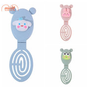 Gương lược gỡ rối gắn charm dẻo