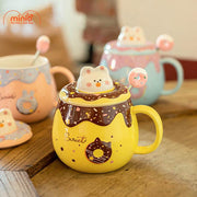 Ly cốc bánh donut QTĐA