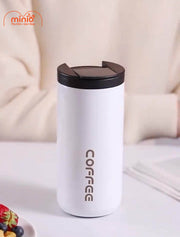 Ly giữ nhiệt coffee trụ trơn 400ml