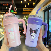 Ly giữ nhiệt Sanrio tay cầm 860ml