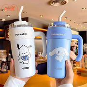 Ly giữ nhiệt Sanrio tay cầm 860ml