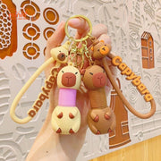 Móc khóa Capybara rút cổ