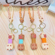 Móc khóa Capybara rút cổ