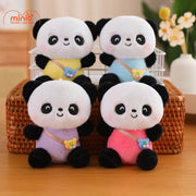 Móc khóa bông gấu trúc túi charm