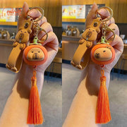 Móc khóa Capybara dây chỉ