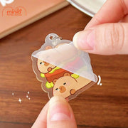 Móc khóa mica Capybara