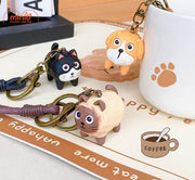 Móc khóa chó mèo