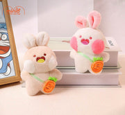 Móc khoá mèo Dudu túi cà rốt