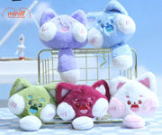 Móc khóa bông mèo dudu đuôi dài