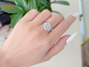 Nhẫn inox 1 hạt đá 019 MY