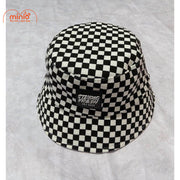 Nón vành cụp caro