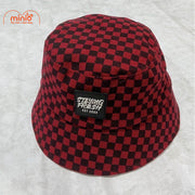 Nón vành cụp caro