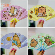 Quạt xếp Capybara