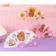 Quạt xếp Capybara