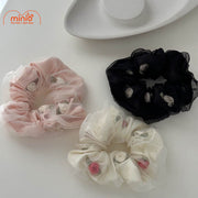 Scrunchies hoa 2 lớp