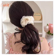Scrunchies hoa 2 lớp