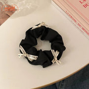 Scrunchies lụa nơ vải