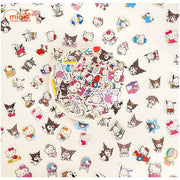 Set 100 miếng sticker sanrio