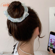 Set 3 scrunchies vải+lò xo UX