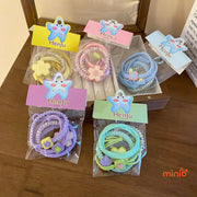 Set 4 dây cột tóc charm xinh