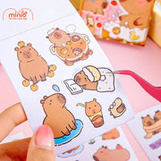 Sổ sticker Capybara
