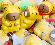 Bóp squishy Capybara túi lưới