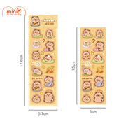 Sticker nhũ Capybara