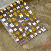 Sticker dán móng 5D