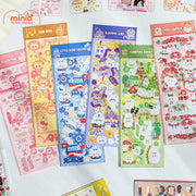 Sticker nhũ óng ánh