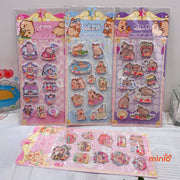 Sticker nước nhũ Capybara