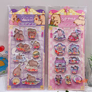 Sticker nước nhũ Capybara