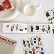 Set 2 tấm sticker daily