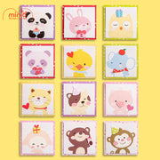 Thiệp 3D họa tiết động vật cute