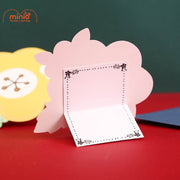 Thiệp chúc mừng hình bông hoa