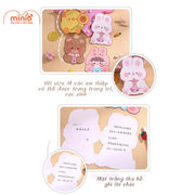 Thiệp chúc mừng chibi cute